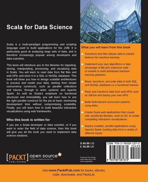 Produktbild: Scala for Data Science