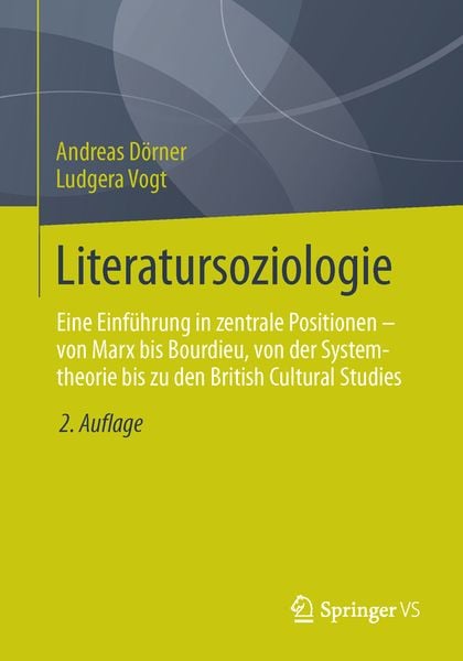 Produktbild: Literatursoziologie