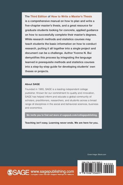 Produktbild: How to Write a Master&iquest;s Thesis