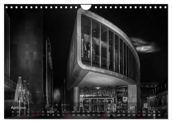 Produktbild: Heilbronn bei Nacht (Wandkalender 2026 DIN A4 quer), CALVENDO Monatskalender
