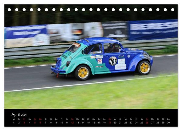 Produktbild: Auto - Bergrennen (Tischkalender 2026 DIN A5 quer), CALVENDO Monatskalender