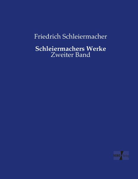 Produktbild: Schleiermachers Werke