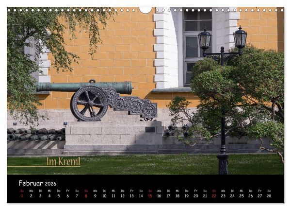Produktbild: Von Moskau nach St. Petersburg (Wandkalender 2026 DIN A3 quer), CALVENDO Monatskalender
