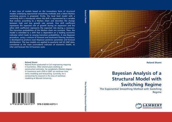 Produktbild: Bayesian Analysis of a Structural Model with Switching Regime