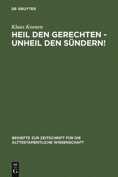 Produktbild: Heil den Gerechten - Unheil den S&uuml;ndern!