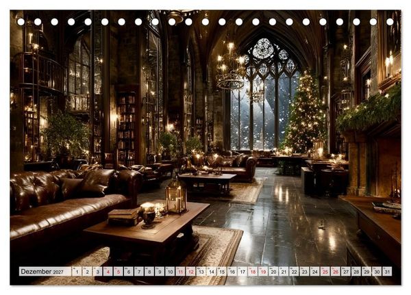Produktbild: Geheime Bibliotheken der alten Welt (Tischkalender 2027 DIN A5 quer), CALVENDO Monatskalender