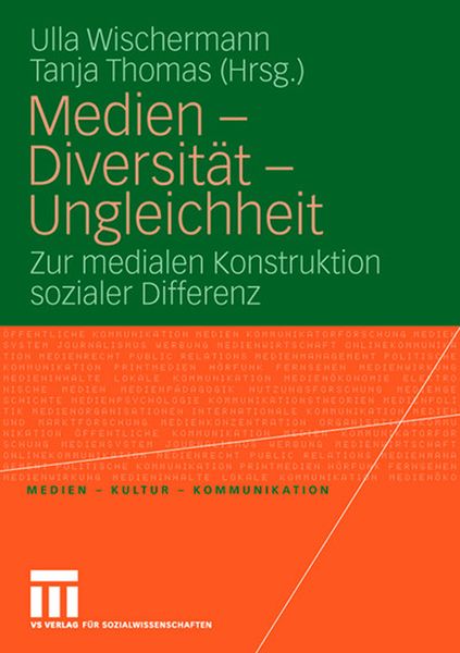 Produktbild: Medien - Diversit&auml;t - Ungleichheit