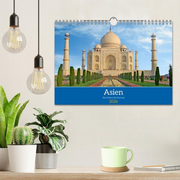 Produktbild: Asien von Orient bis Fernost (Wandkalender 2026 DIN A4 quer), CALVENDO Monatskalender