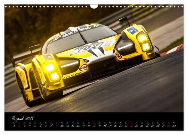 Produktbild: EMOTIONS ON THE GRID - VLN Langstreckenmeisterschaft N&uuml;rburgring (Wandkalender 2026 DIN A3 quer), CALVENDO Monatskalender