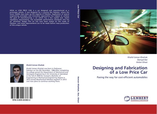 Produktbild: Designing and Fabrication of a Low Price Car