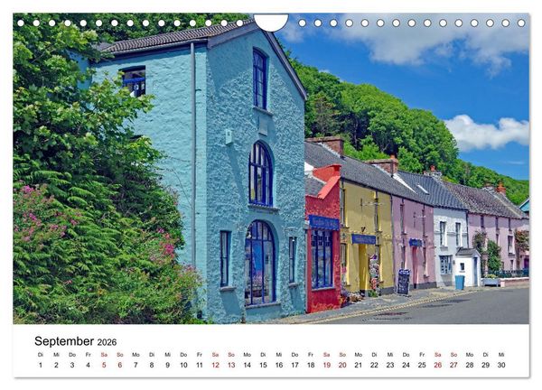 Produktbild: Cornwall und Wales (Wandkalender 2026 DIN A4 quer), CALVENDO Monatskalender