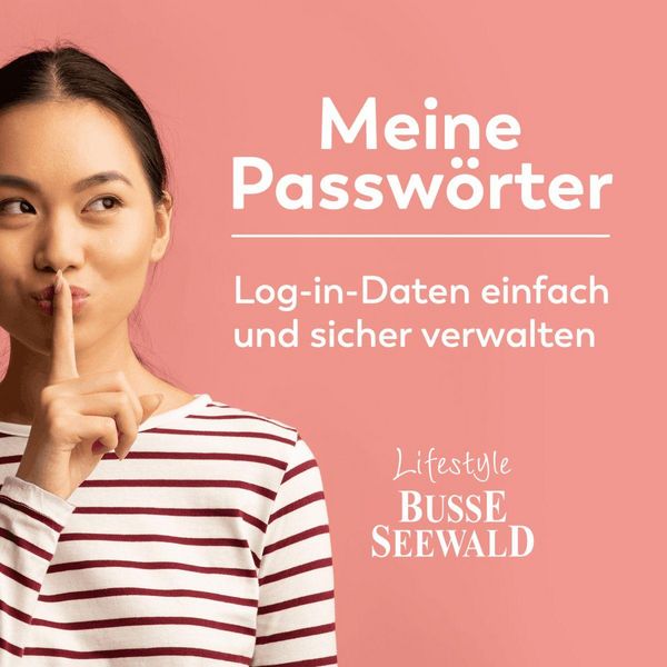 Produktbild: Meine Passw&ouml;rter. Ein Eintragebuch f&uuml;r Ihre Zugangsdaten, das Sie einfach in Ihrem B&uuml;cherregal verstecken k&ouml;nnen.