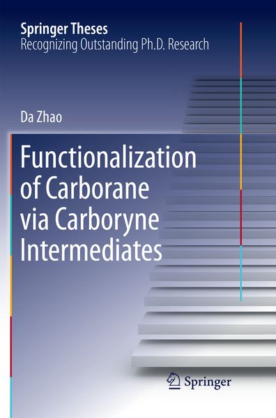 Produktbild: Functionalization of Carborane via Carboryne Intermediates