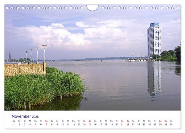 Produktbild: Radtouren ab Eckernf&ouml;rde (Wandkalender 2026 DIN A4 quer), CALVENDO Monatskalender