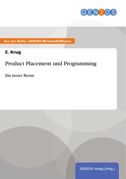 Produktbild: Product Placement und Programming
