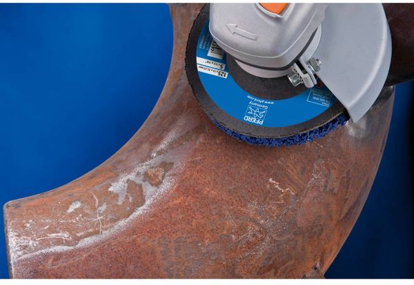 Produktbild: PFERD TOOLS 44698004 POLICLEAN PLUS PCLD Reinigungsvlies &Oslash; 125 x 13 m Bohrung &Oslash; 22.3 mm f&uuml;r grobe Reinigungsarbeiten 125 mm 1 St.