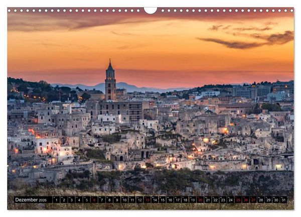 Produktbild: Matera (Wandkalender 2026 DIN A3 quer), CALVENDO Monatskalender
