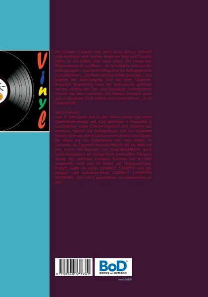 Produktbild: Compact Cassette - Meine Kassettensammlung - Sammelbuch/Notizbuch f&uuml;r Compact-Cassetten und MusiCassetten