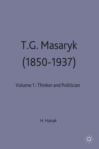 Produktbild: T.G.Masaryk (1850-1937)