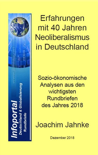 Produktbild: Erfahrungen mit 40 Jahren Neoliberalismus in Deutschland