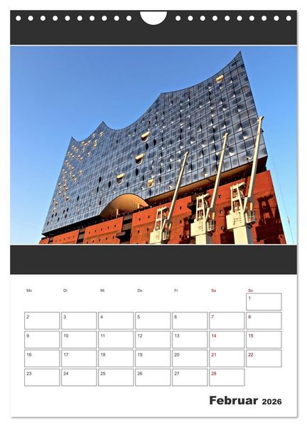 Produktbild: Spitze! Elbphilharmonie Hamburg 2026 (Wandkalender 2026 DIN A4 hoch), CALVENDO Monatskalender