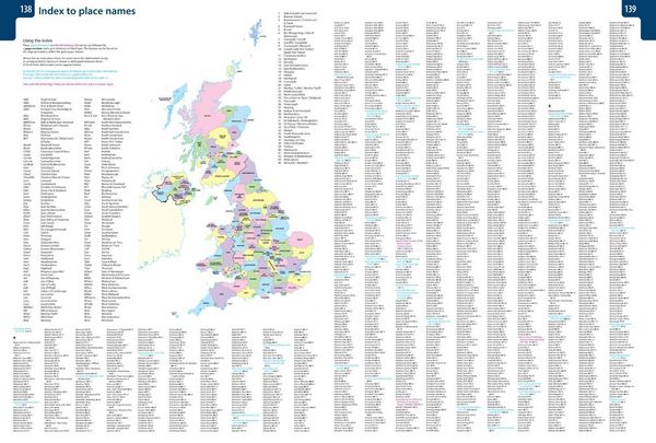 Produktbild: Collins Big Road Atlas Britain and Northern Ireland 2027 (A3 Spiral)