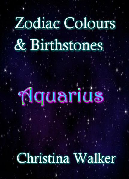 Produktbild: Zodiac Colours & Birthstones - Aquarius
