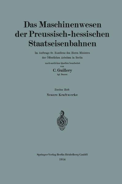 Produktbild: Neuere Kraftwerke der Preussisch-hessischen Staatseisenbahnen