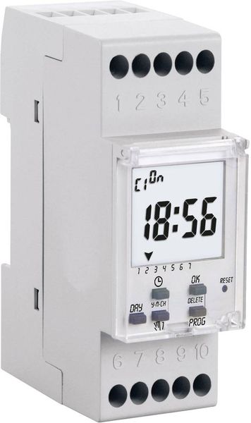 Produktbild: Wallair 1IO7081 Zeitschaltuhr digital Wochenprogramm 3500W IP20 Gangreserve