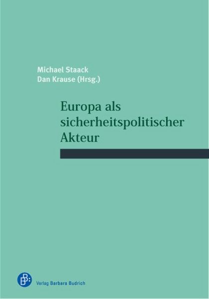 Produktbild: Europa als sicherheitspolitischer Akteur