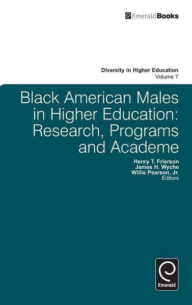 Produktbild: Black American Males in Higher Education