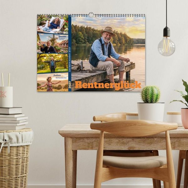 Produktbild: Rentnergl&uuml;ck (Wandkalender 2027 DIN A3 quer), CALVENDO Monatskalender