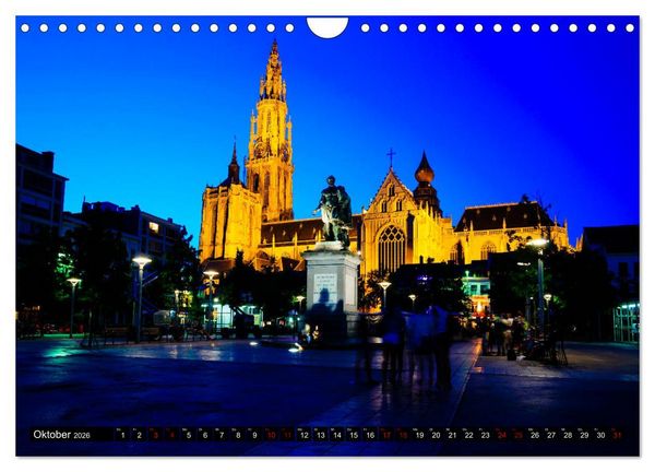 Produktbild: Belgien - traumhaft sch&ouml;n! (Wandkalender 2026 DIN A4 quer), CALVENDO Monatskalender