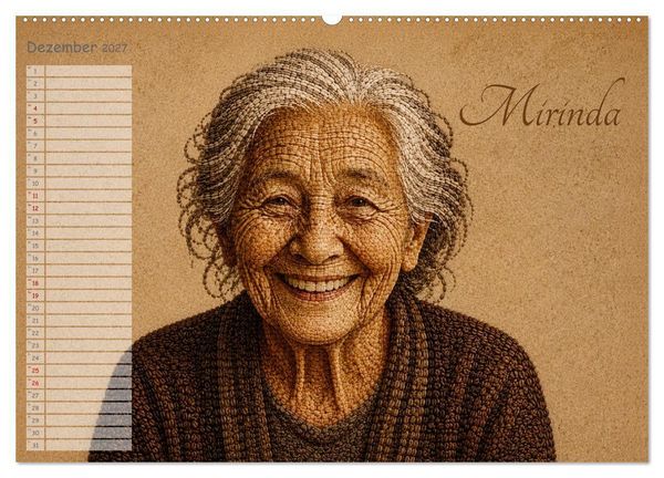 Produktbild: Kaffeetypen - Charakterk&ouml;pfe aus Bohnen (hochwertiger Premium Wandkalender 2027 DIN A2 quer), Kunstdruck in Hochglanz