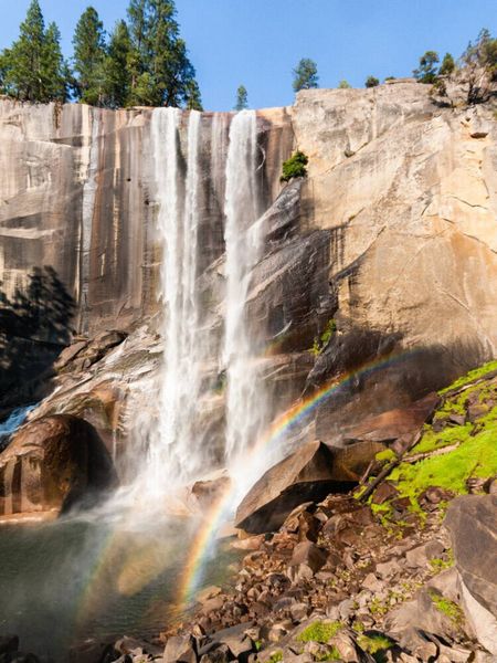 Produktbild: CALVENDO Puzzle Vernal Falls - Yosemite | 1000 Teile Lege-Gr&ouml;&szlig;e 64x48cm Foto-Puzzle f&uuml;r gl&uuml;ckliche Stunden