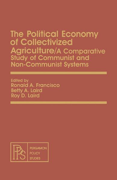 Produktbild: The Political Economy of Collectivized Agriculture