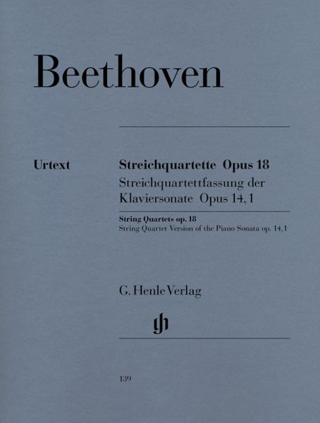 Produktbild: Ludwig van Beethoven - Streichquartette Opus 18
