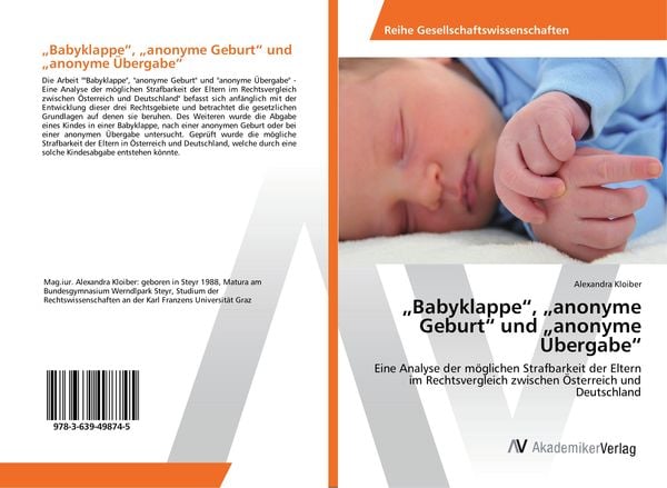 Produktbild: "Babyklappe", "anonyme Geburt" und "anonyme &Uuml;bergabe"