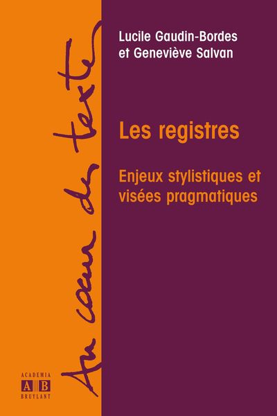 Produktbild: Les Registres
