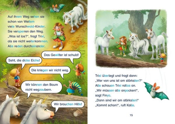 Produktbild: Kleines Einhorn Funkelstern. Magische Geschichten