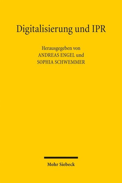 Produktbild: Digitalisierung und IPR
