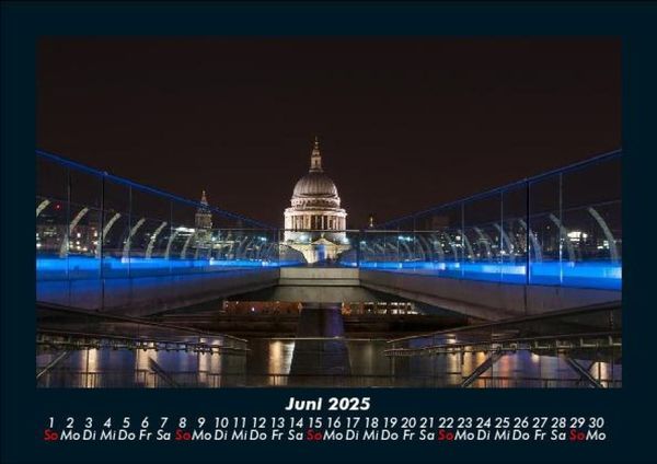Produktbild: London 2025 Fotokalender DIN A5