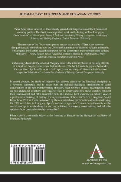 Produktbild: Fabricating Authenticity in Soviet Hungary