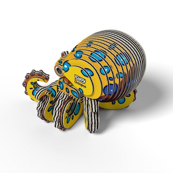 Produktbild: EUGY - 3D Bastelset Oktopus