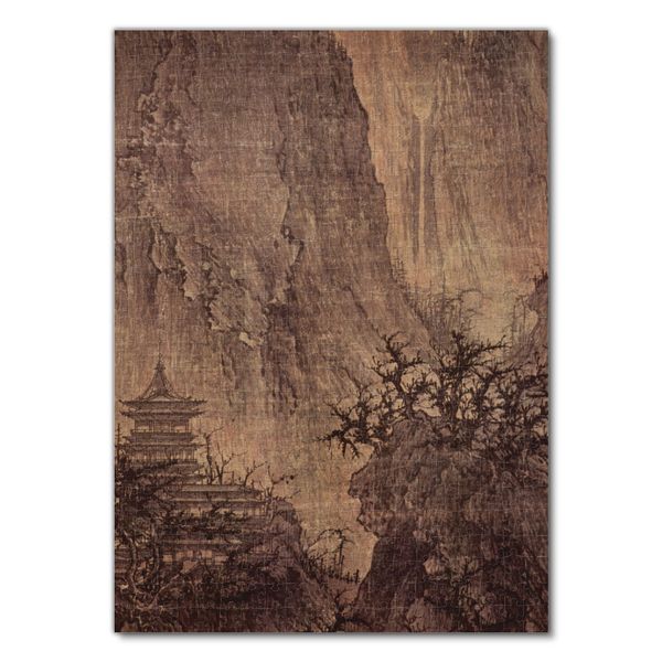 Produktbild: Lais Puzzle Chinesischer Maler des 11. Jahrhunderts (I) - Buddhistischer Tempel in den Bergen 500 Teile