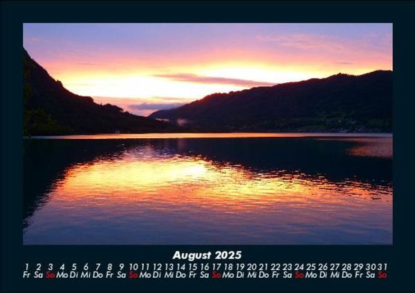 Produktbild: Die Seen der Erde 2025 Fotokalender DIN A5