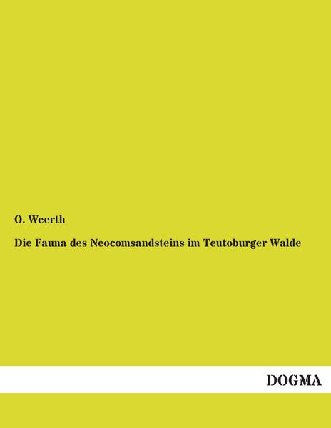 Produktbild: Die Fauna des Neocomsandsteins im Teutoburger Walde