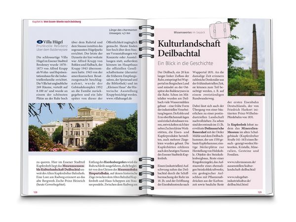 KOMPASS Radreiseführer RuhrtalRadweg