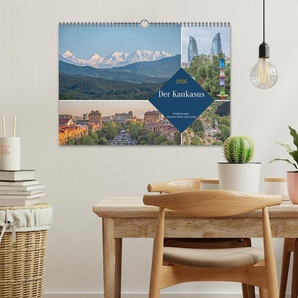 Produktbild: Der Kaukasus - Entdeckungen zwischen Asien und Europa (Wandkalender 2026 DIN A3 quer), CALVENDO Monatskalender