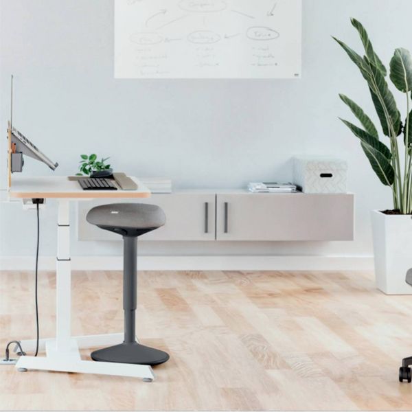 Produktbild: Leitz Stehhilfe Dunkelgrau 65450089